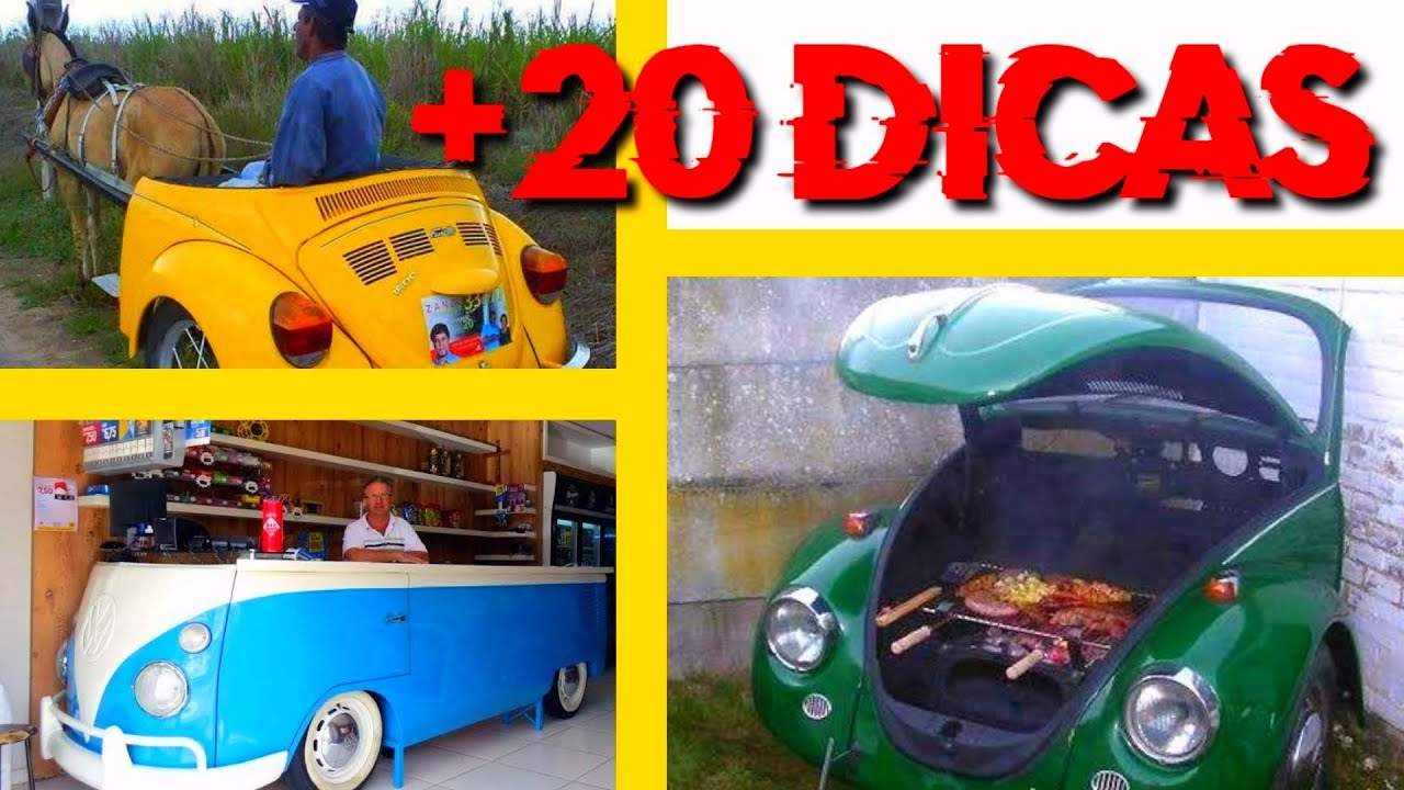 ideias Incríveis com Carro Velho