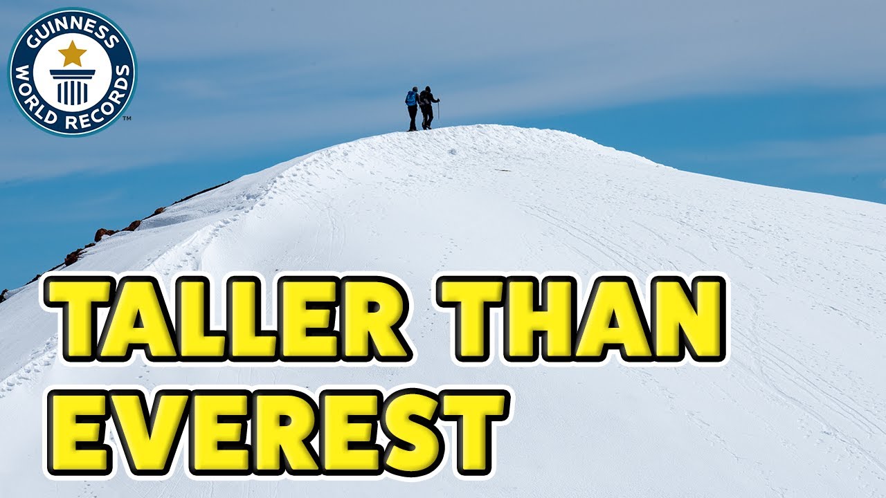 The World's Tallest Mountain - Guinness World Records
