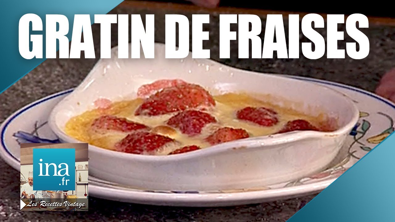 Le gratin de fraises de Pierre Coucke | Archive INA