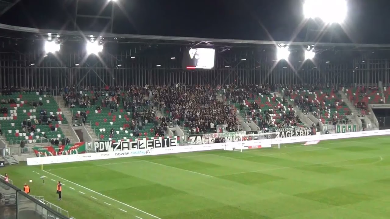 KIBICE ZAGŁĘBIA SOSNOWIEC NA MECZU Z POGONIĄ GRODZISK #ZAGŁĘBIESOSNOWIEC #2LIGA #KIBICE #ULTRAS
