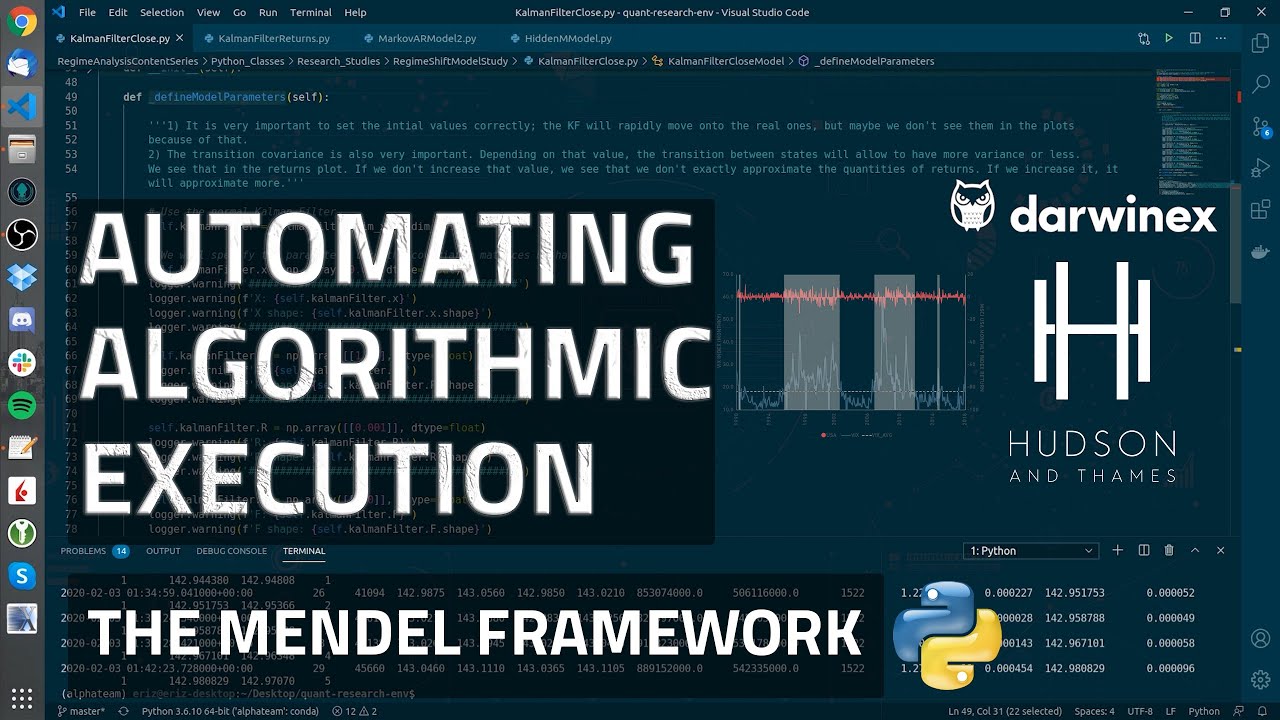 1.11) Automating Algorithmic Trading Strategy Execution | The Mendel Framework
