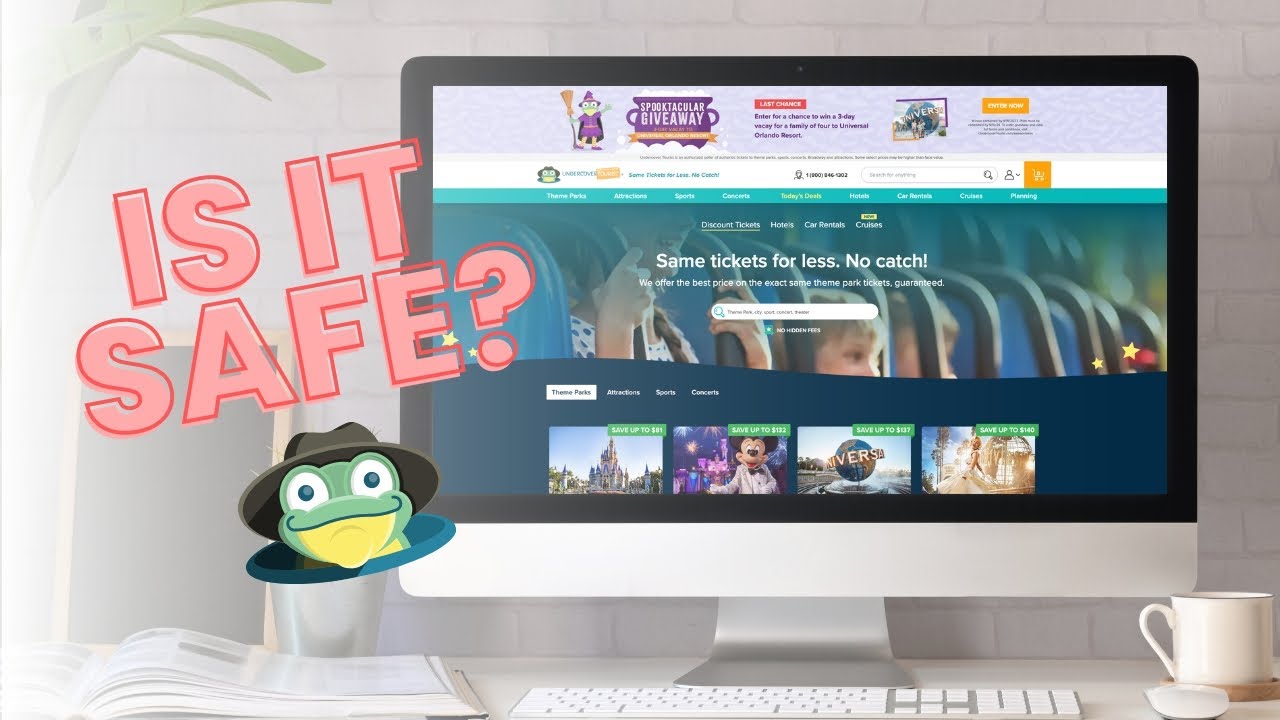 Is it Safe to Buy Theme Park Tickets from Undercover Tourist? Or Book Your Hotel?