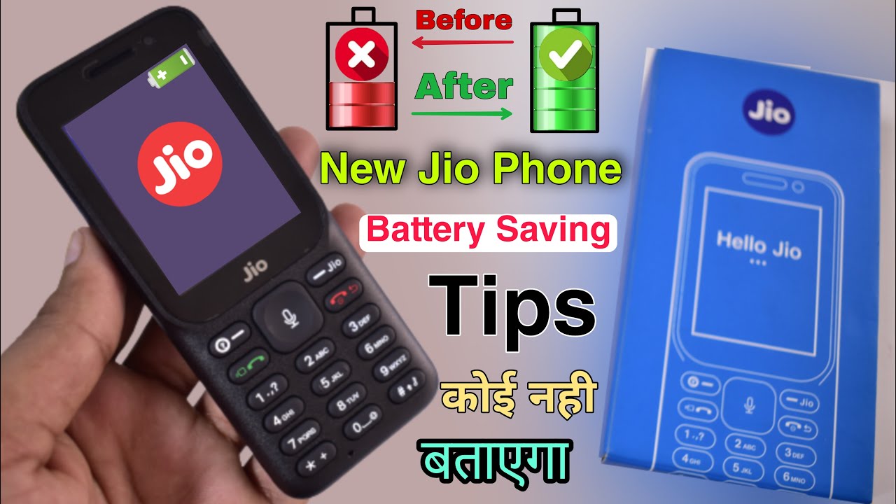 New jio phone battery saving tips | Top 5 battery saving - longer battery in new jio phone 🔥🔥