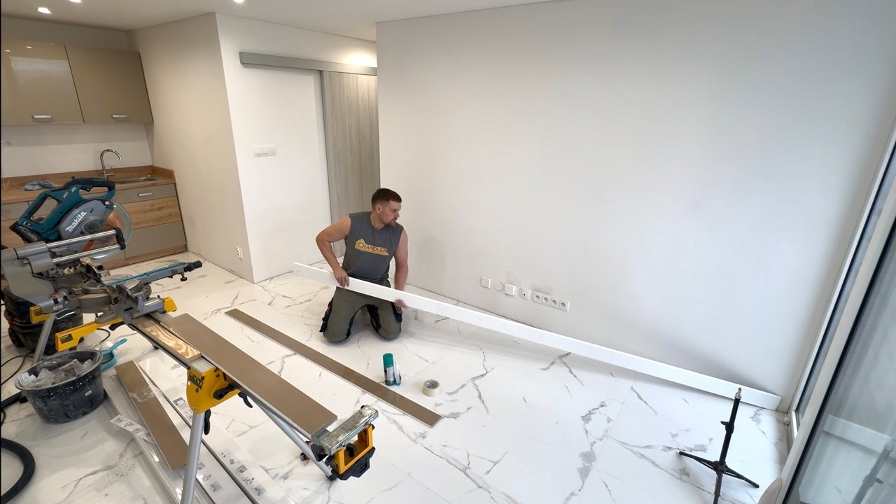 Fitting Skirting Boards Start to Finish | Whole Flat
