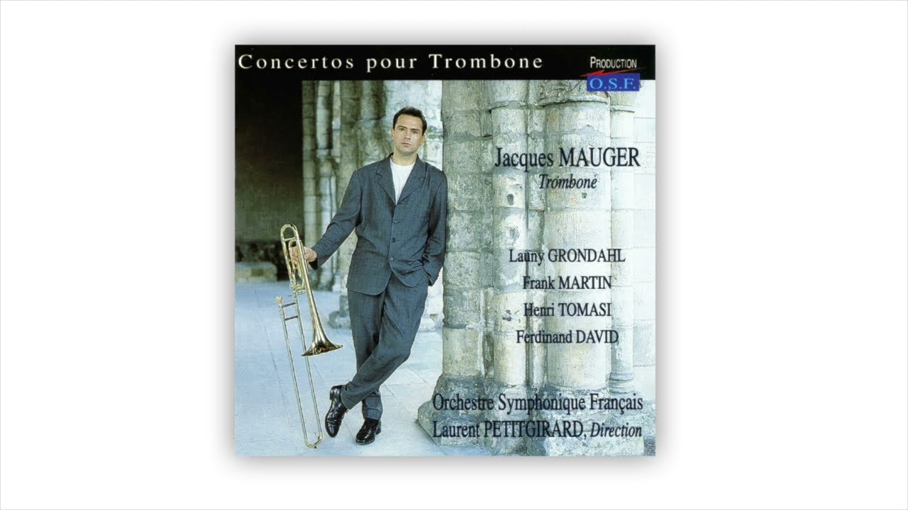 TOMASI - Concerto pour Trombone et Orchestre - J.Mauger - OSF - L.Petitgirard