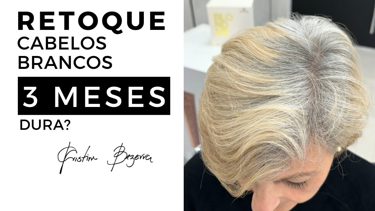 Retoque Para CABELOS BRANCOS Que Dura 3 MESES?