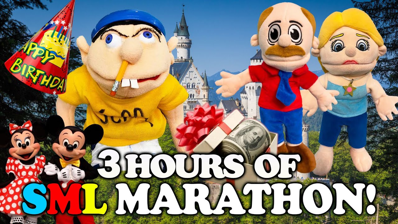 SML Movie : Jeffy Disneyland Trip ! 3 Hours Of SML Marathon ! Funniest of Jeffy Video 2025