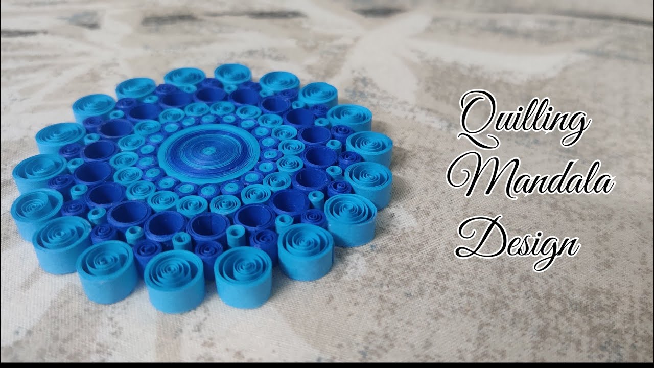 Quilling Mandala Design #QuillingMandalaArt #Mandala #LearnQuillingWithMe #Quilling #MandalaDesign