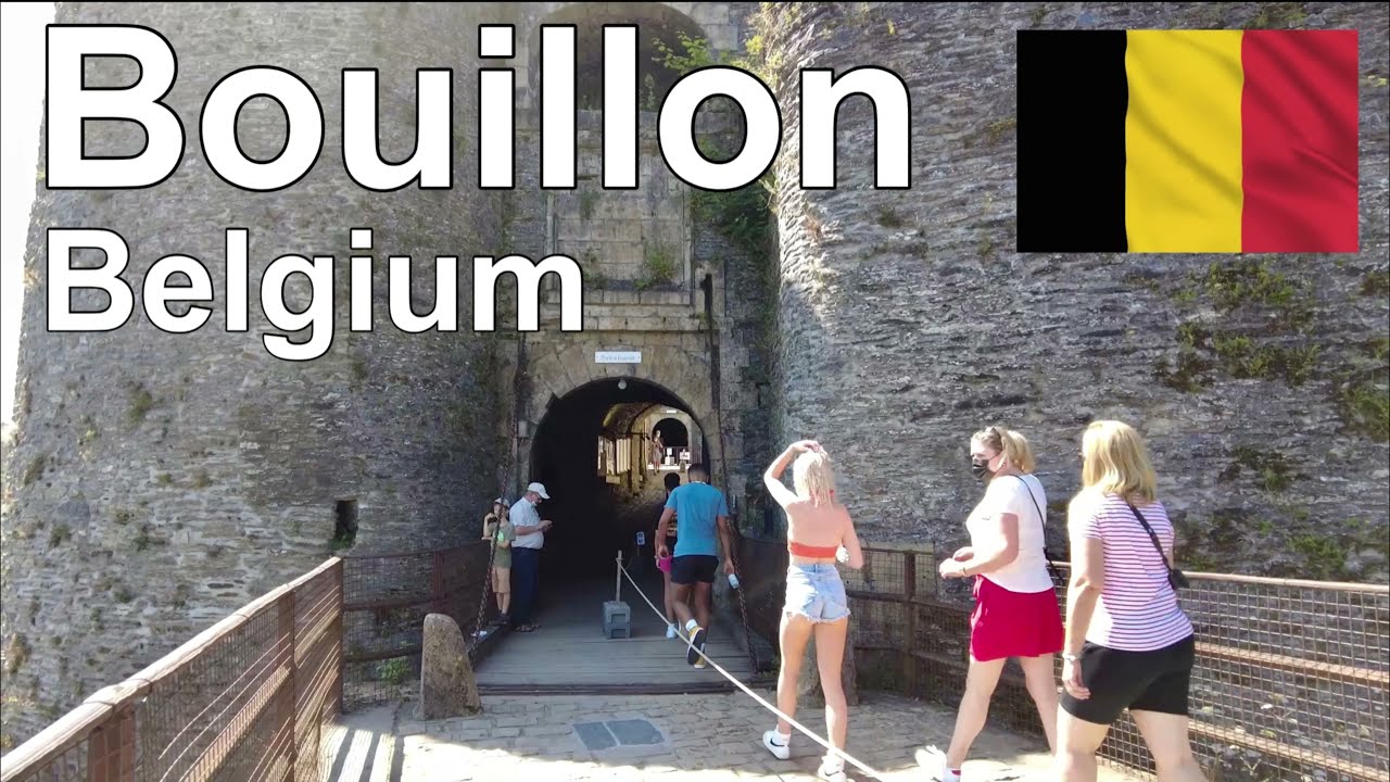 Bouillon, Belgium - August 2021 Walking Tour