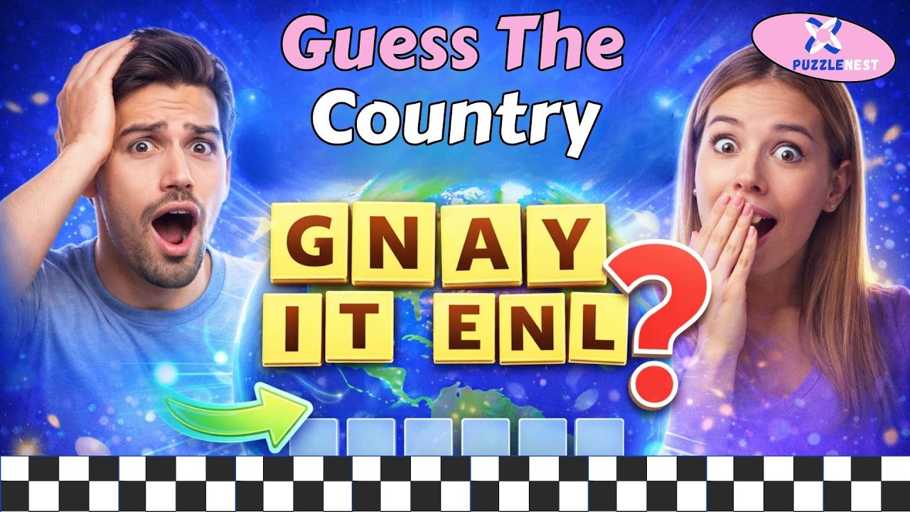 99% Fail This Country Jumble Challenge! 🌎
