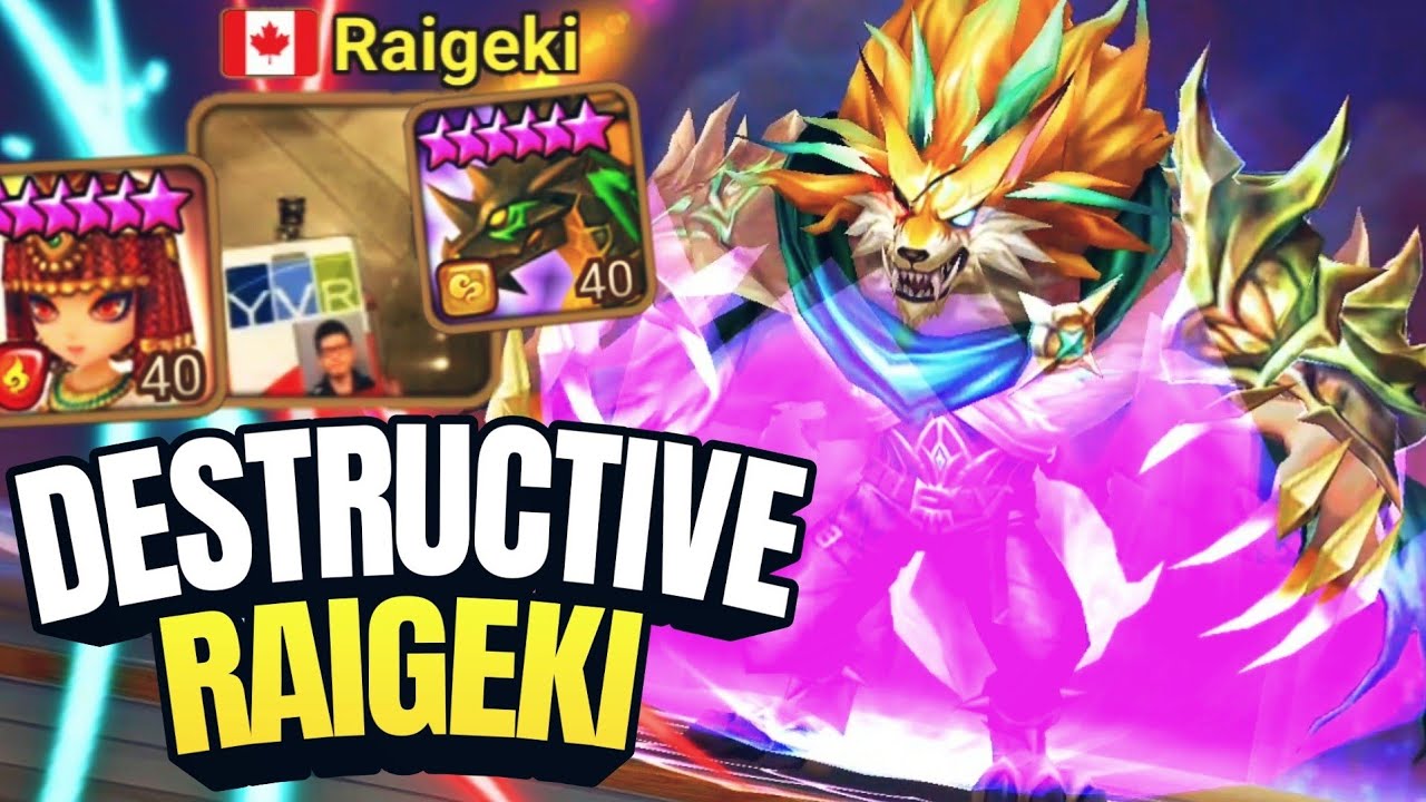Over 2200+ Points RAIGEKI ☄️- Summoners War