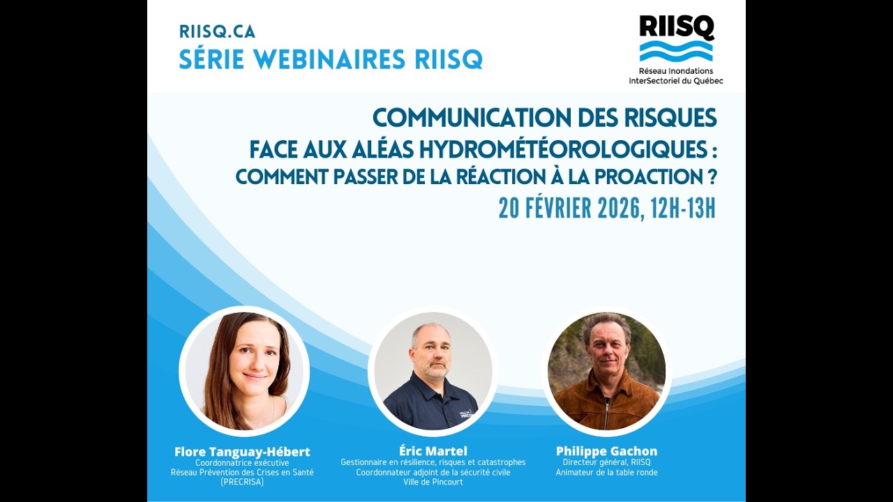 Table ronde RIISQ: S’engager activement dans la communication des risques