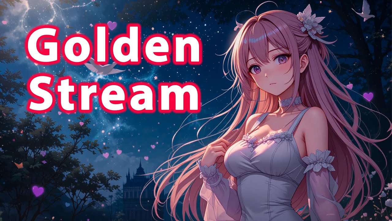Golden Stream | Love & Romantic Song | Crystal Heart
