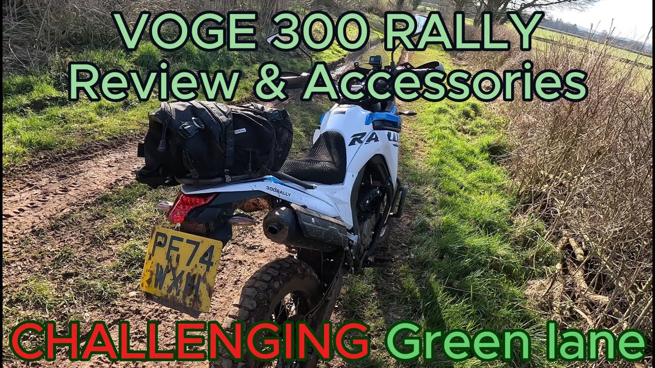 Voge 300 Rally Initial Review & a tough Green lane