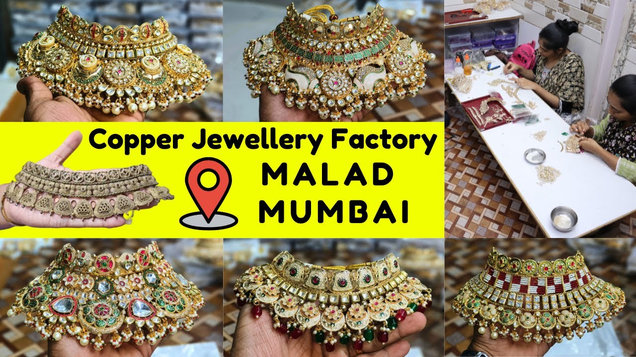 Malad Jewellery Factory ज्वेलरी का कारखाना Mumbai / Bridal Jewellery / Tirupati Bridal Jewellery