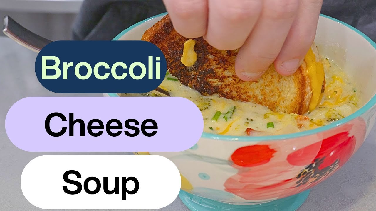 Homemade Broccoli Cheese Soup