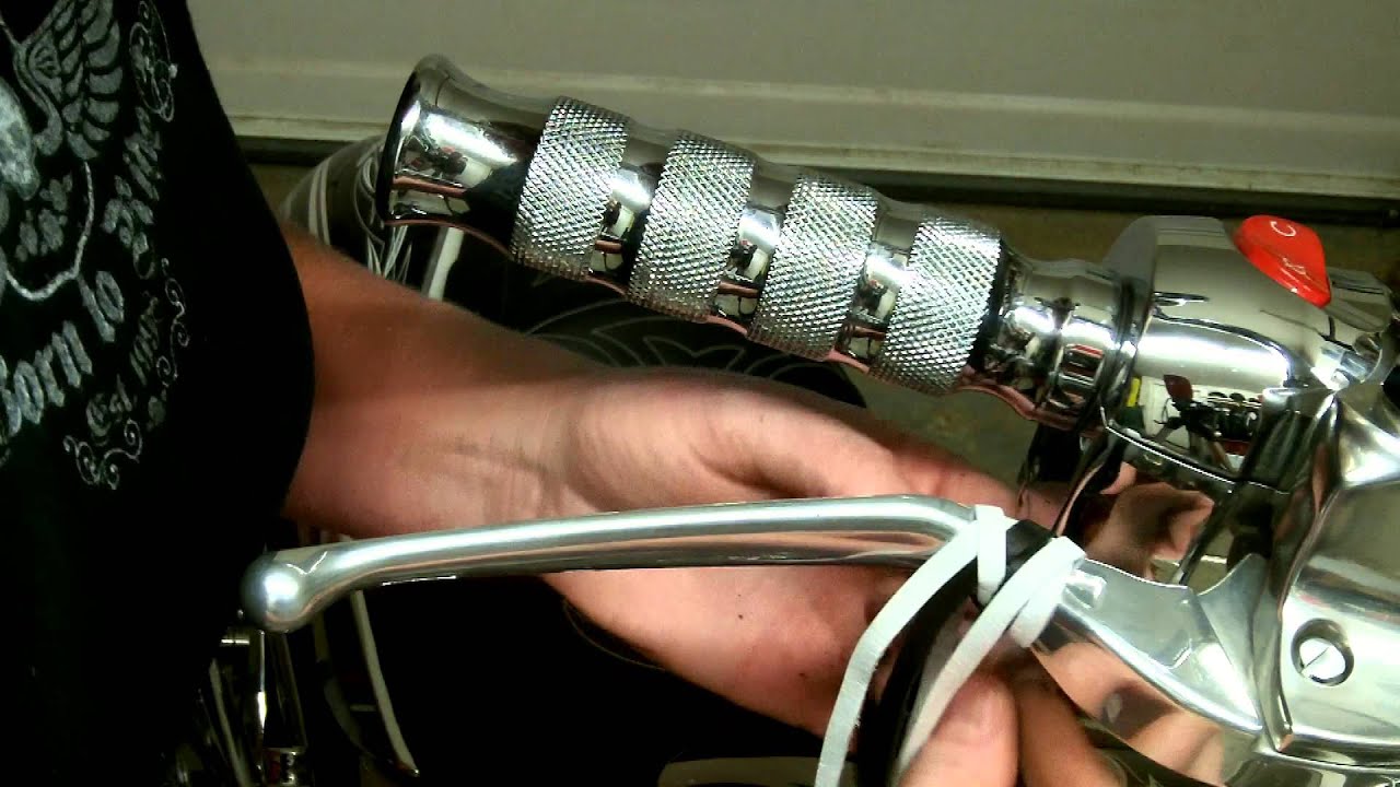 Braided motorcycle levers