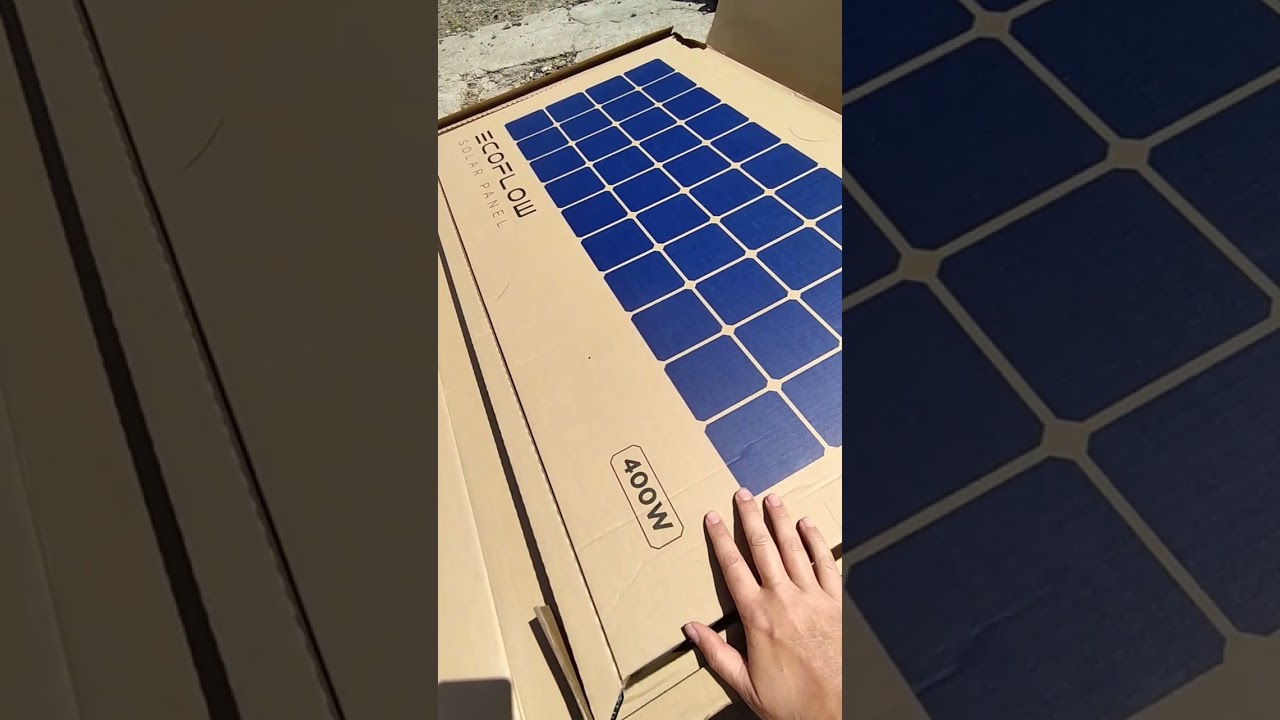Тест и обзор  Солнечная панель складная EcoFlow 400W