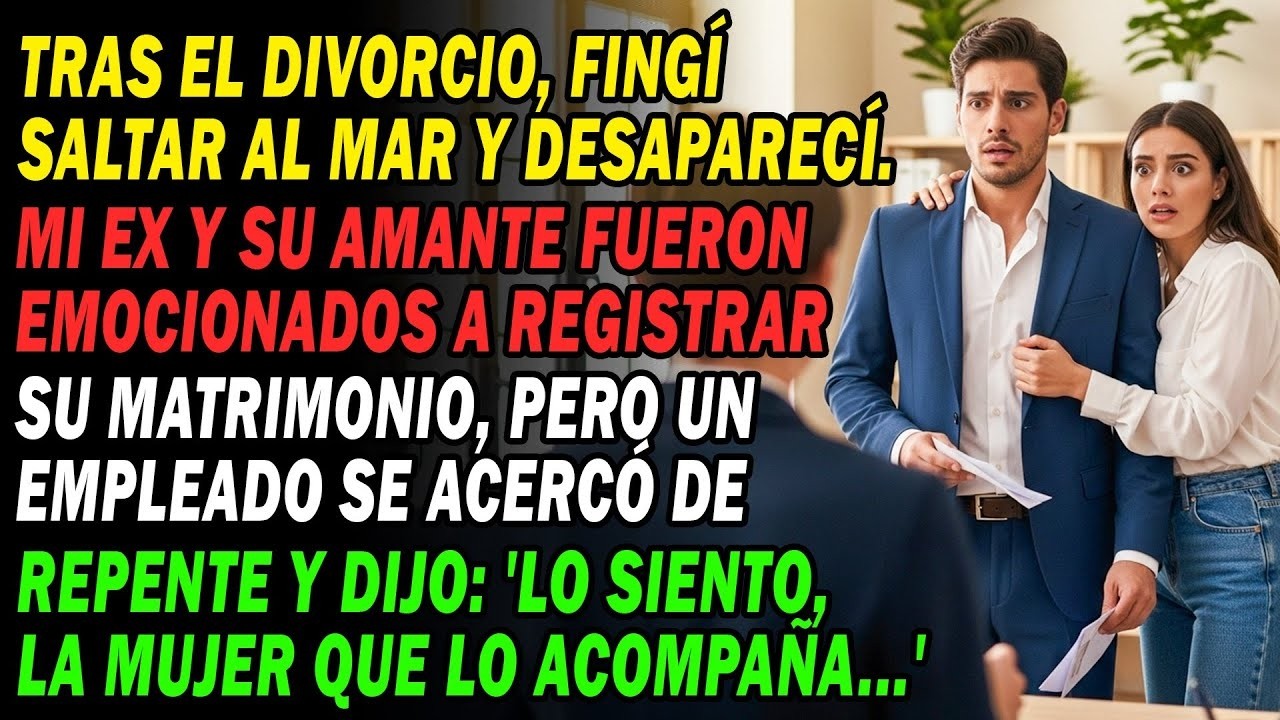 Tras El Divorcio, Fing&iacute; Saltar Al Mar Y Desaparec&iacute;. Mi Ex Fue Feliz A Casarse Con Su Amante, Pero