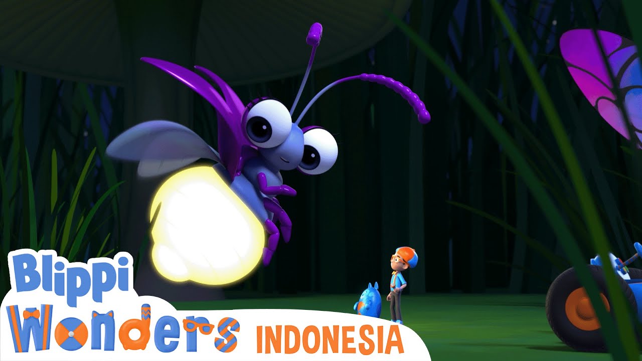 Kunang-kunang | Blippi Bahasa Indonesia - video anak-anak | Petualangan Blippi Wonders