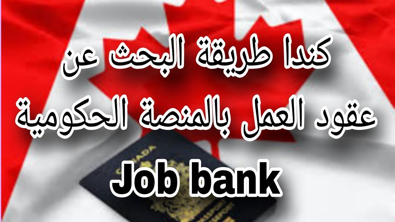 طريقة البحث عن عقود العمل في الموقع الحكومي job bank