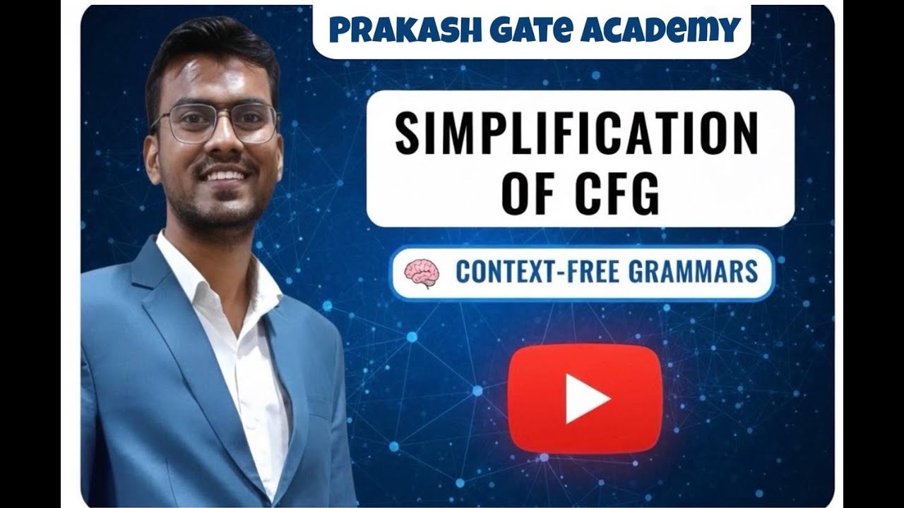 Simplification of CFG with examples GATE||TOC(theory of computation)