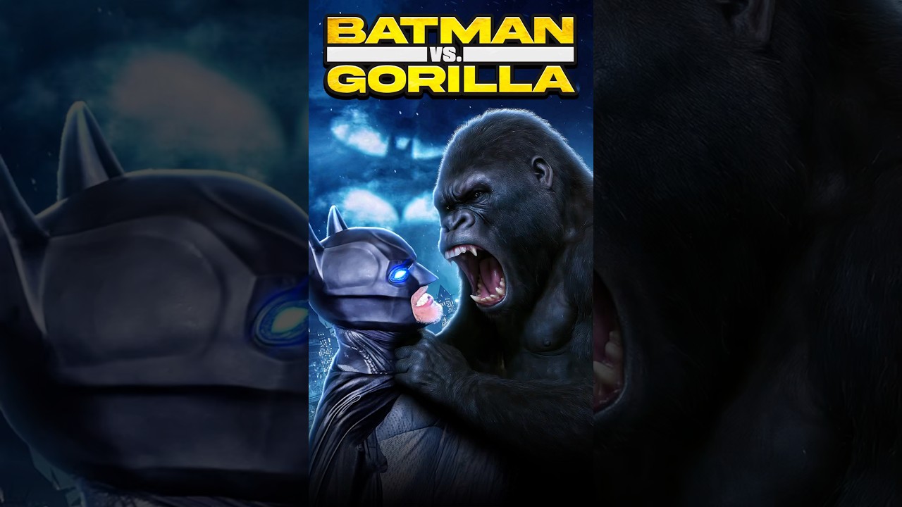 BATMAN vs GORILLA   