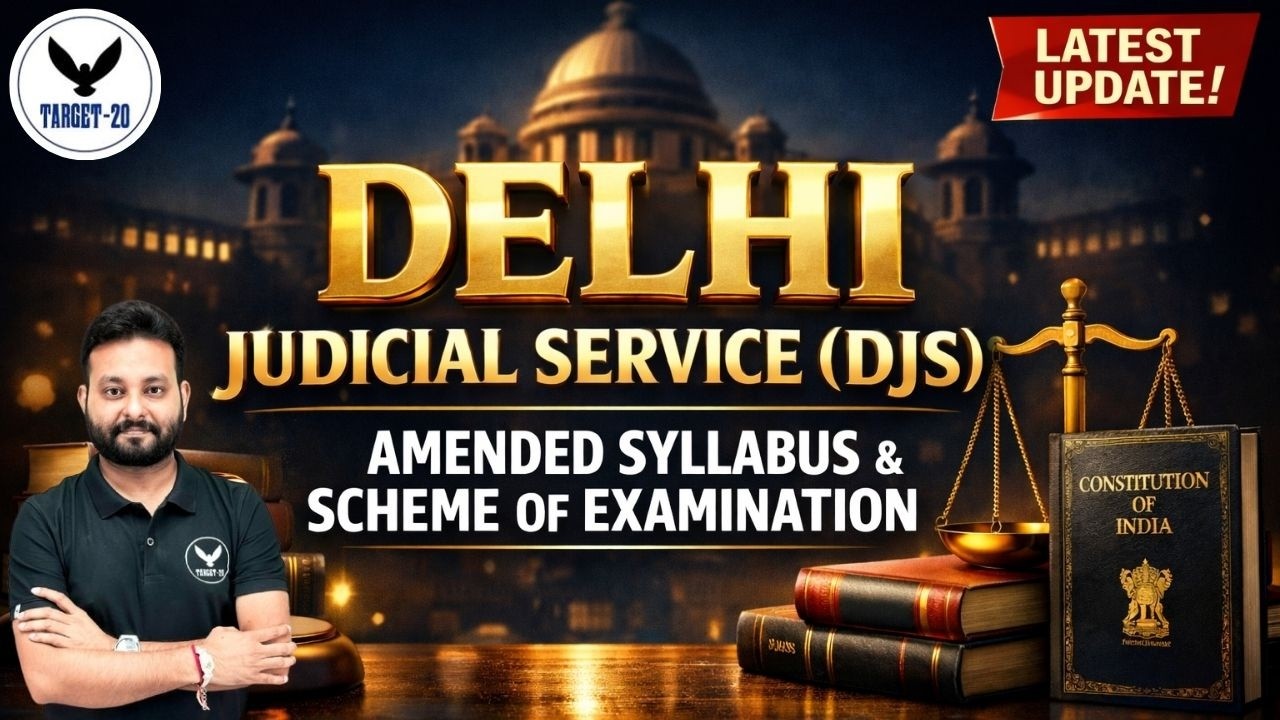 Delhi Judicial Services Rules Amended 2026 | DJS New Rules Explained | Judiciary Aspirants