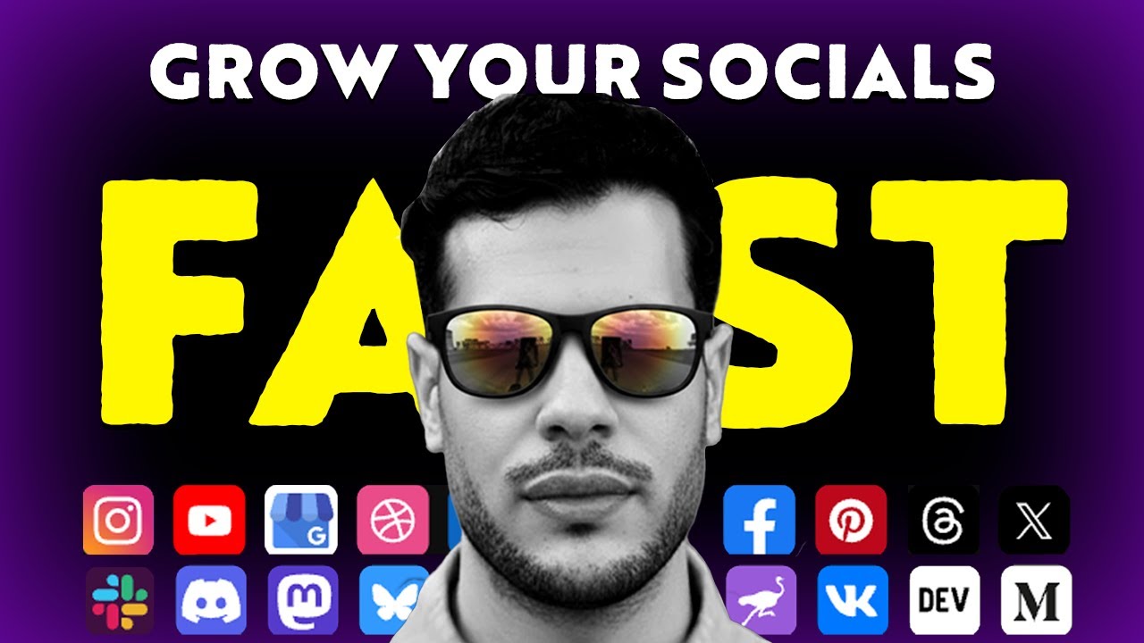Grow your social media presence fast!