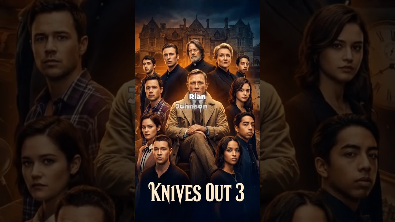 Knives Out 3: Rian Johnson’ın Yeni Gizem Kasırgası – Benoit Blanc Geri Döndü!