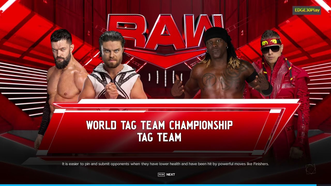 WWE2K24 The Judgment Day (c) vs Awesome Truth