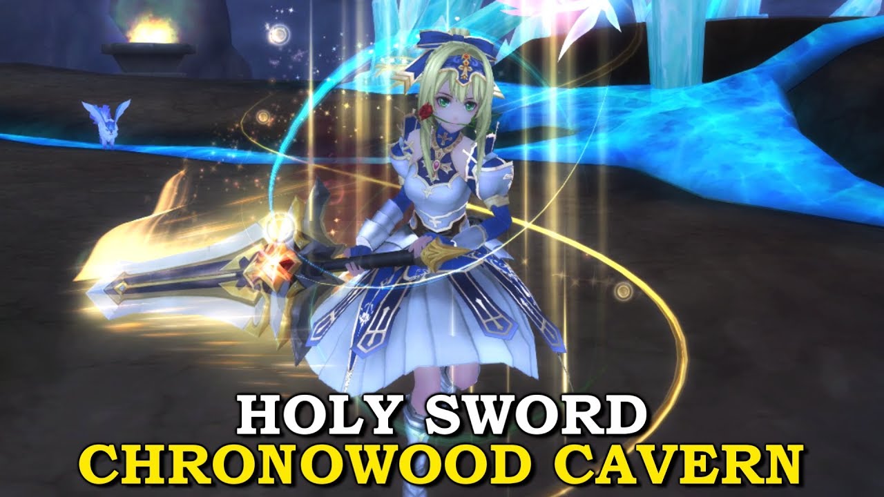 Holy sword Chronowood Cavern Hell Solo (+21 80) Aura Kingdom