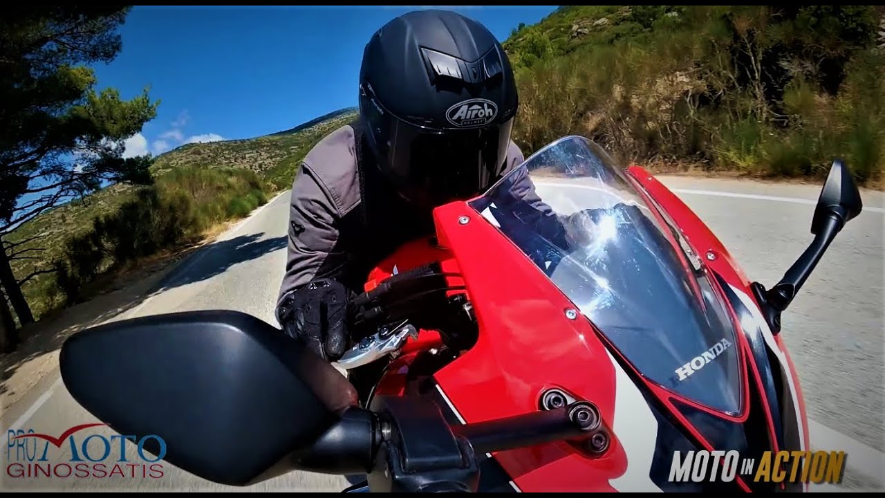 HONDA CBR500R Test Ride Review Moto in Action