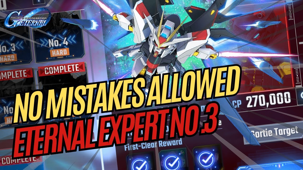 Eternal Road Expert No.3 | Misplacement Is Unforgiving! | SD G Gen Eternal