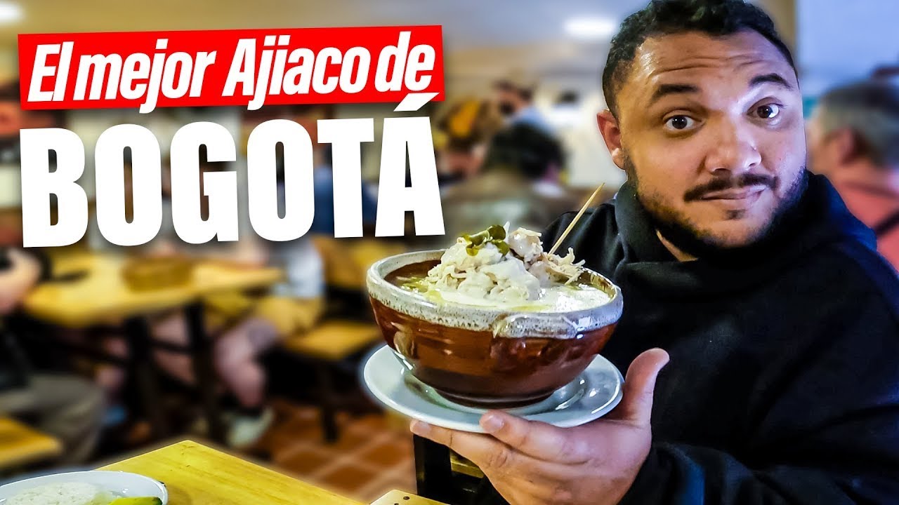 ESTE ES EL MEJOR AJIACO DE BOGOTÁ 🇨🇴 COMIDA TÍPICA COLOMBIANA