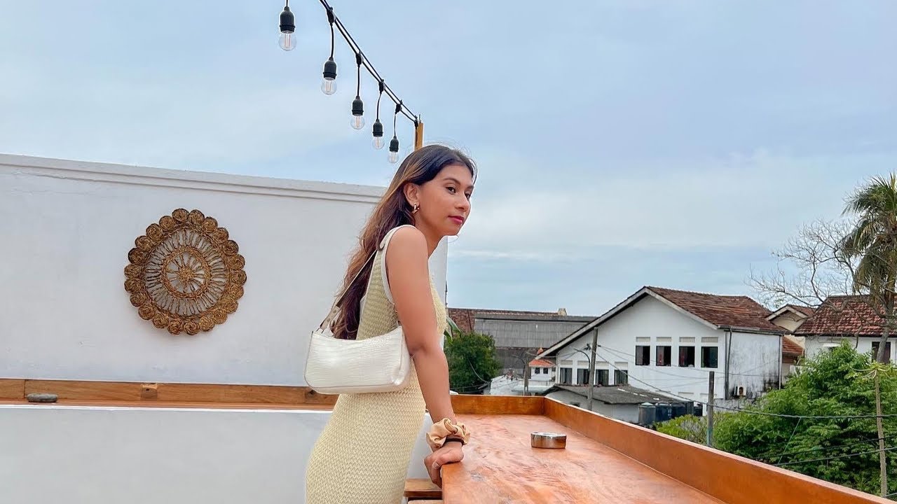 Galle Vlog | Kixi Cafe Rooftop @GalleFort & Pamper Day at Luxi Arts Nail Salon | ශ්‍රී ලංකා, Kavithi