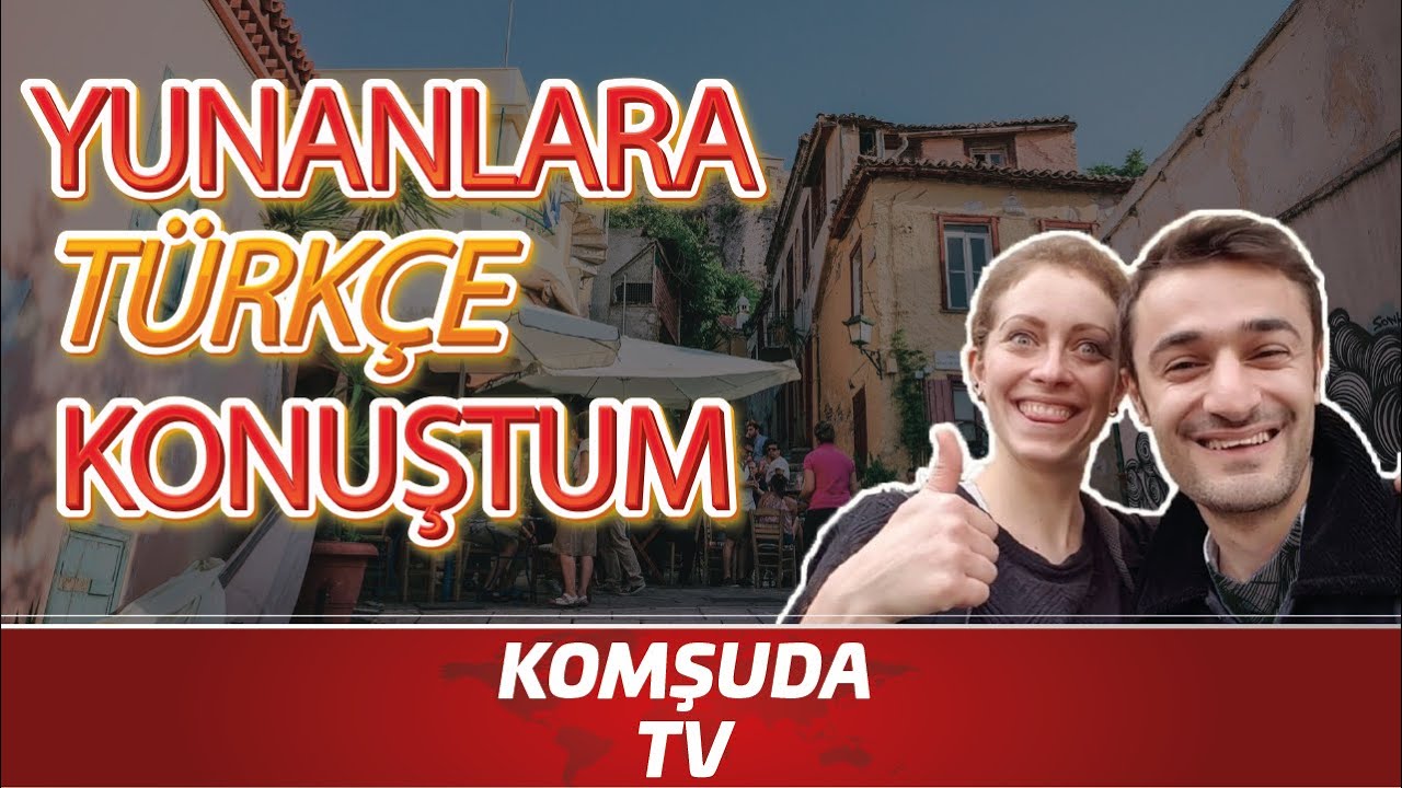 Yunanlara Türkçe Konuşunca Verdikleri Tepkilere Bakın! - Komşuda Tv