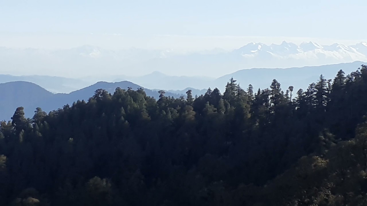Himalaya view from churdhar (HP)..