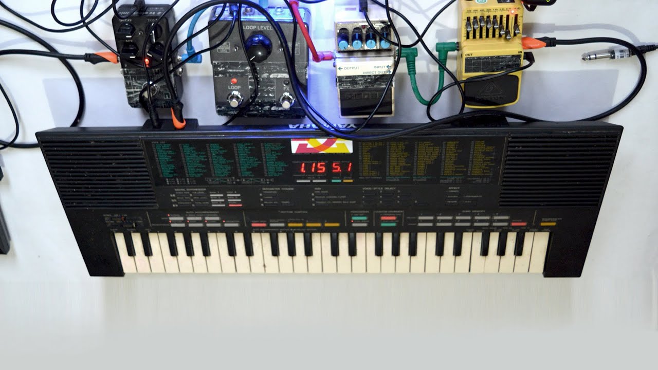 Yamaha Portasound PSS-480 (1988) : Ambient Live Looping
