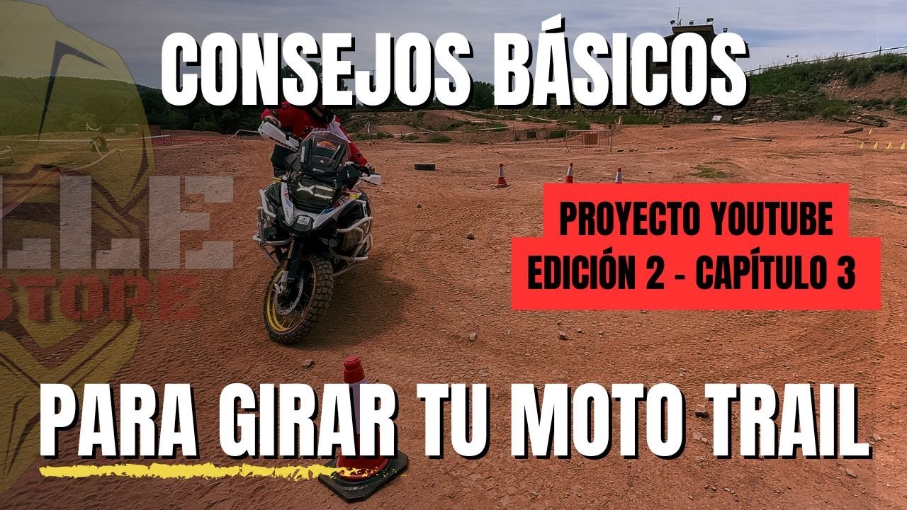 CONSEJOS BÁSICOS PARA GIRAR TU MOTO EN OFF ROAD: Hoy Ruben y su GS1250 ADV.