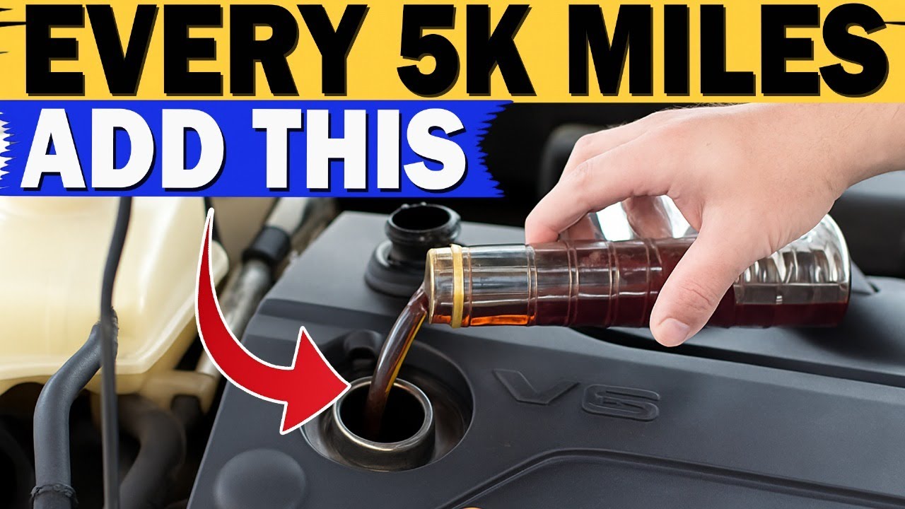 Одна капля этих 17 присадок сделает ваш двигатель как новый