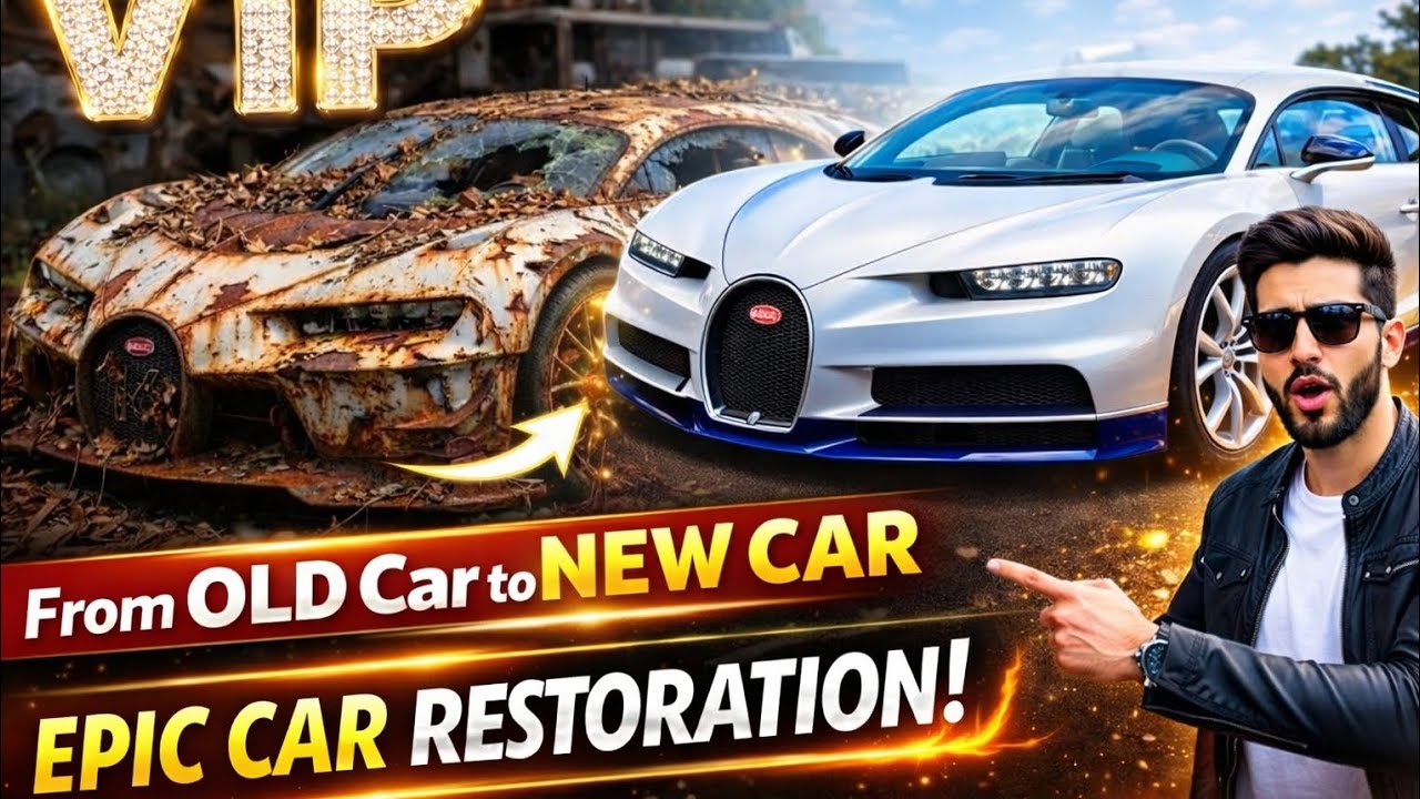OLD Car to NEW Supercar 😱 | VIP Car Restoration | Amazing Transformation