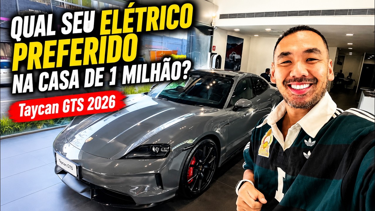O EL&Eacute;TRICO DEFINITIVO DE R$ 1 MILH&Atilde;O! E agora: Nova Taycan ou Lotus Emeya?