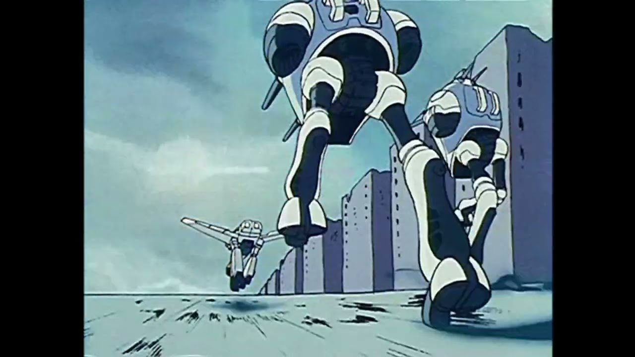 Robotech episode 3 Space Fold - Roy Fokker saves Rick & Minmei #retroanime #geek #robotech