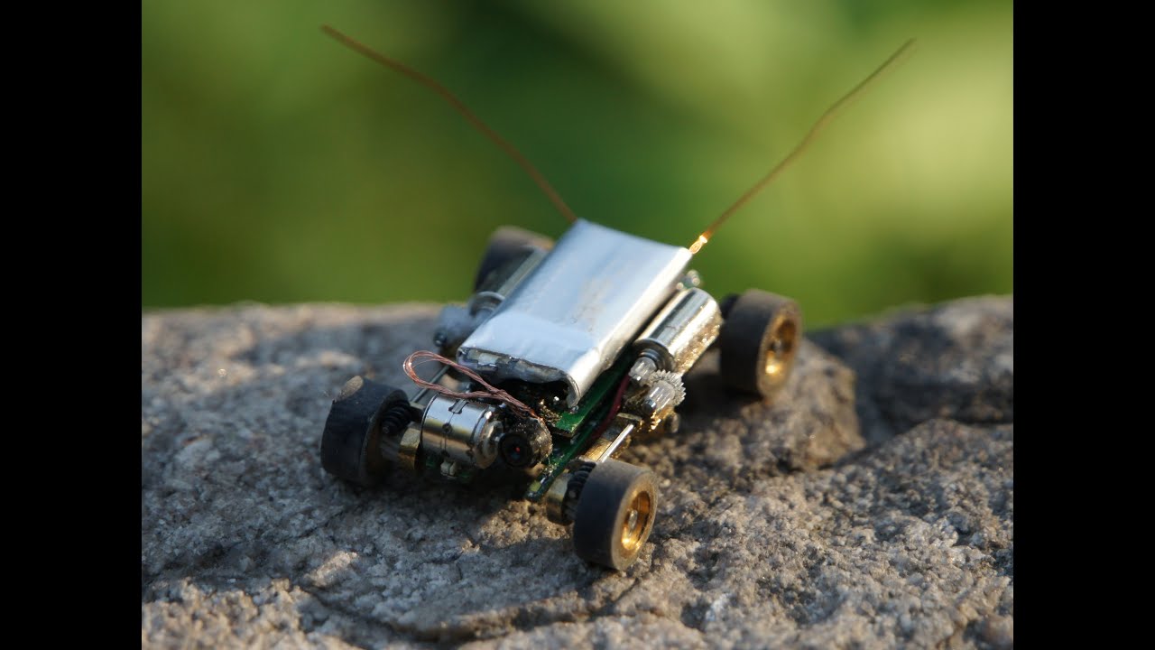 Smallest rc car with camera / Микро машинка с камерой