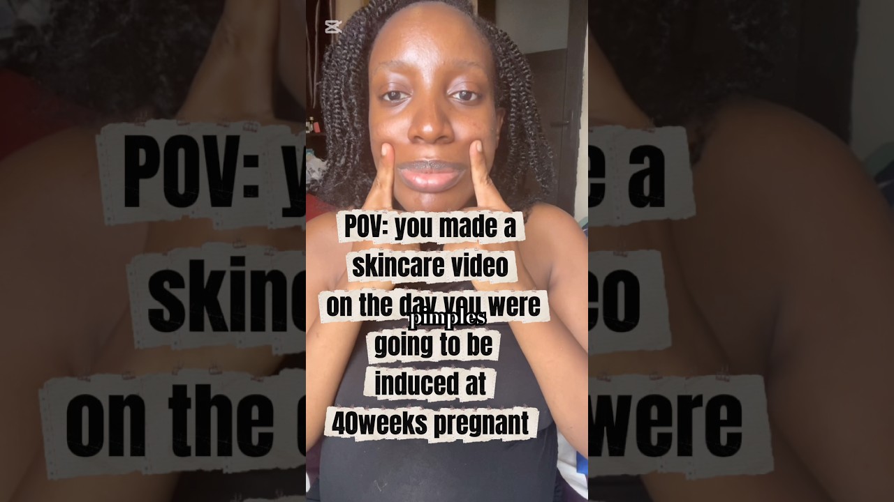 PREGNANCY SKINCARE CORE- MEET ALL MY PREGNANCY PERSONALITIES IN ONE VIDEO🤣
