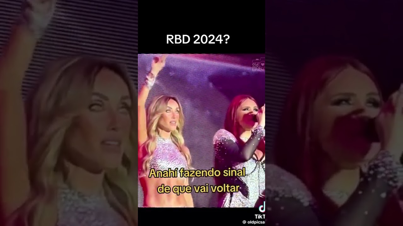 Anahi confirma gira de rbd 2024