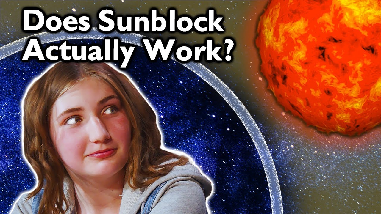 Does Sunblock Actually Do Anything? // Newspaper + Sunblock Science Experiment