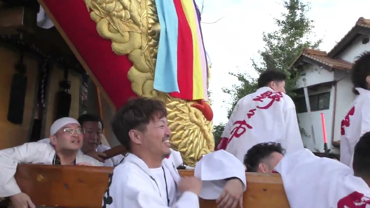 西条祭り 石岡神社祭礼 野々市 20241015  石岡神社　#祭り#まつり#西条祭り石岡神社#氷見#野々市#みこし#太鼓台#だんじり#西条市#石岡神社