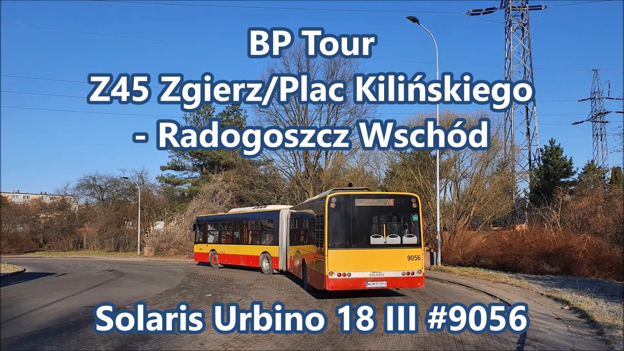 BP Tour - Solaris Urbino 18 III #9056, linia Z45